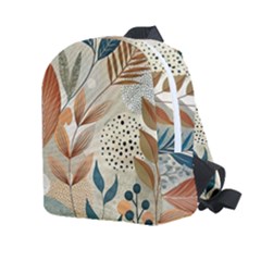 Leaves Pattern Flower Floral Flora Kids  Age 2-4 Lightweight Preschool Backpack