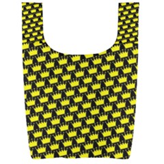 Royalty Inspired Crown Pattern Foldable Shopping Bag