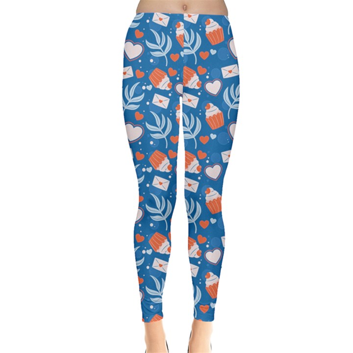 Personalized valentine Everyday Leggings Everyday Leggings 
