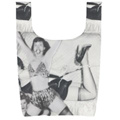 Betty Page Bdsm Foldable Shopping Bag