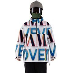 Game Over Text Design  Men s Ski And Snowboard Waterproof Breathable Jacket