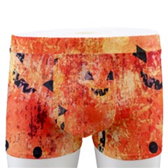 Carved Pumpkin Faces Men s Boxer Briefs