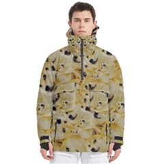 Doge , Memes Men s Pullover Zip Ski And Snowboard Waterproof Breathable Jacket