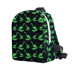 Green Neon Dinos Kids  Age 2-4 Lightweight Preschool Backpack