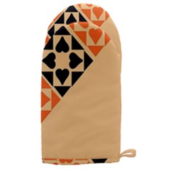 Aesthetic Hearts Microwave Oven Glove