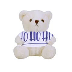 Ho Ho Ho! Christmas Minimalist Full Print Cuddly Teddy Bear