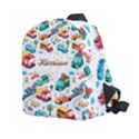 Personalized Car Name Any Text Kids Age Lightweight Preschool Backpack Kids  Age 2-4 Lightweight Preschool Backpack View1