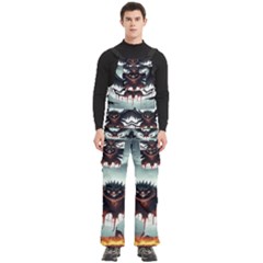 Halloween Goodie Men s Side Zip Front Pouch Ski And Snowboard Bib Pants	