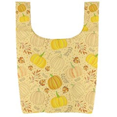 Pumpkins Autumn Fall Harvest Foldable Shopping Bag