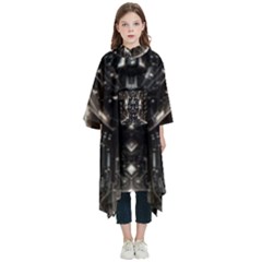Robotics Robot Technology Future Kids  Hooded Rain Ponchos