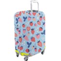 Personalized Name Any Text Strawberry luggage cover Luggage Cover (Large) View2