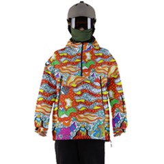 Supersonicmermaidchaserartscow Men s Ski And Snowboard Waterproof Breathable Jacket
