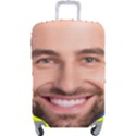 Personalized Name Any Text face luggage cover Luggage Cover (Large) View1