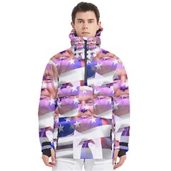 Donald Trump Flag Men s Pullover Zip Ski And Snowboard Waterproof Breathable Jacket