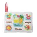 Personalized Tropical Summer Name Any Text Premium Foldable Grocery Recycle Bag Premium Foldable Grocery Recycle Bag View4