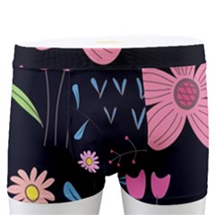 Foliage Pattern Beautiful Aesthetic Secret Garden Men s Boxer Briefs