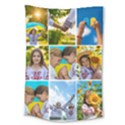 Custom 10 Photo Collage Wall Large Tapestry View1