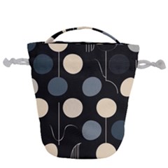 A Minimalist Pattern With Simple Lines And Shapes, Creating A Clean And Modern Aesthetic 03 Drawstring Bucket Bag