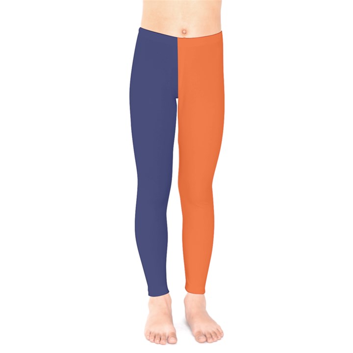 Personalized Plain Color Match Up Kids  Leggings
