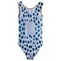 Personalized Animal Skin Kids  Cut-Out Back One Piece Swimsuit View2