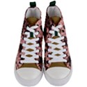 Personalized Photo Many Face Head Women s Mid-Top Canvas Sneakers View1
