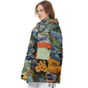 Personalized Beautiful Plants Logo Any Text Name Women s Pullover Zip Ski and Snowboard Waterproof Breathable Jacket View2