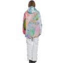 Personalized Marble Bubble Color Logo Any Text Name Women s Pullover Zip Ski and Snowboard Waterproof Breathable Jacket View4