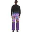Custom Mix Color Any Text Name Men s Side Zip Front Pouch Ski And Snowboard Bib Pants	 View4