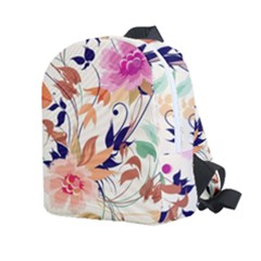 Abstract Floral Background Kids  Age 2-4 Lightweight Preschool Backpack