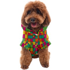 Abstract-background Dog Coat
