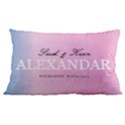 Custom Couple Wedding Family Name Any Text 16 x24  Lumbar Throw Cushion Case (Two Sides) View2