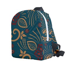 Flowers Floral Retro Flower Texture Kids  Age 2-4 Lightweight Preschool Backpack