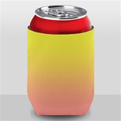 Electric Yellow To Coral Pink Linear Gradient Can Holder