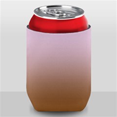 Pink Lace To Chocolate Brown Linear Gradient Can Holder