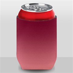 Burgundy Red To Coral Pink Linear Gradient Can Holder