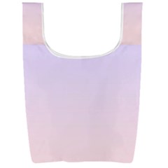 Pale Violet To Pale Pink Linear Gradient Foldable Shopping Bag