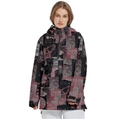 Aesthetic , Aesthetic, Dark Women s Pullover Zip Ski And Snowboard Waterproof Breathable Jacket