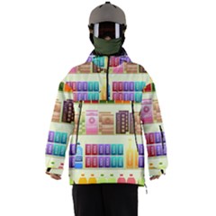 Supermarket Shelf Products Snacks Men s Ski And Snowboard Waterproof Breathable Jacket