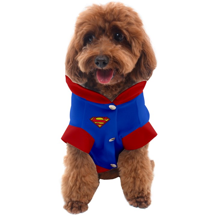 Custom Superdog Name Any Text Dog Coat