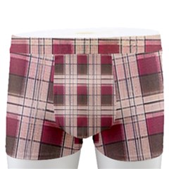 Retro 60s 50s Plaid Pattern 2 Men s Boxer Briefs