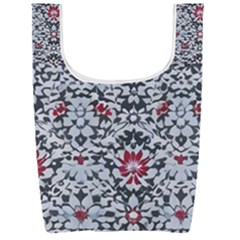 Gothic Leaf Pattern 6 Foldable Shopping Bag