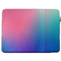 Personalized Photo Love Name Laptop Sleeve Case with Pocket 17  Vertical Laptop Sleeve Case With Pocket View2
