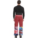 Custom Mix Color Any Text Name Men s Side Zip Front Pouch Ski And Snowboard Bib Pants	 View4