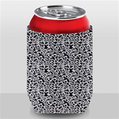 Black White Giraffe Pattern Can Holder