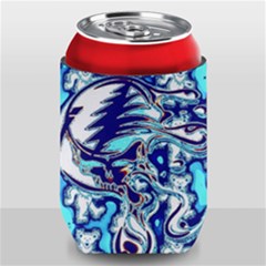 Trippy Dippy Bears Blue Dancing Greatful Dead Skull Steal Your Face Can Holder
