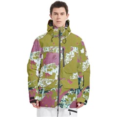 Colorwoven Abstract Print Men s Multi Pockets Zip Ski And Snowboard Waterproof Breathable Jacket