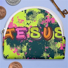 Neon Jesus 8375771 Horseshoe Style Canvas Pouch