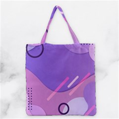 Colorful Labstract Wallpaper Theme Grocery Tote Bag