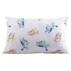 Bluey, Bluey Merch, Bluey Pattern, Bluey Bluey, Bingo, Bluey Design, Bluey Dog 24 x16  Lumbar Throw Cushion Case (two Sides)