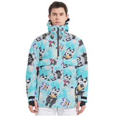 Bluey, Bluey Merch, Bluey Pattern, Bluey Bluey, Bingo, Bluey Design, Bluey Dog Men s Pullover Zip Ski And Snowboard Waterproof Breathable Jacket